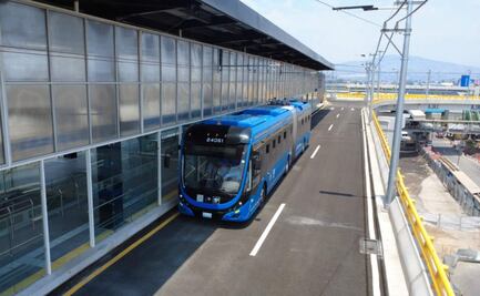 Trolebús Santa Martha-Chalco transportará diariamente a 196 mil usuarios; domingo 18 de mayo arranca servicio