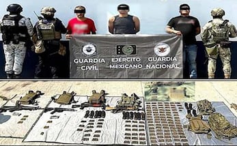 Plan Michoacán inicia operativos; caen 5 presuntos criminales en el estado por delitos de drogas y armas, incluidos 2 menores. Foto: Especial