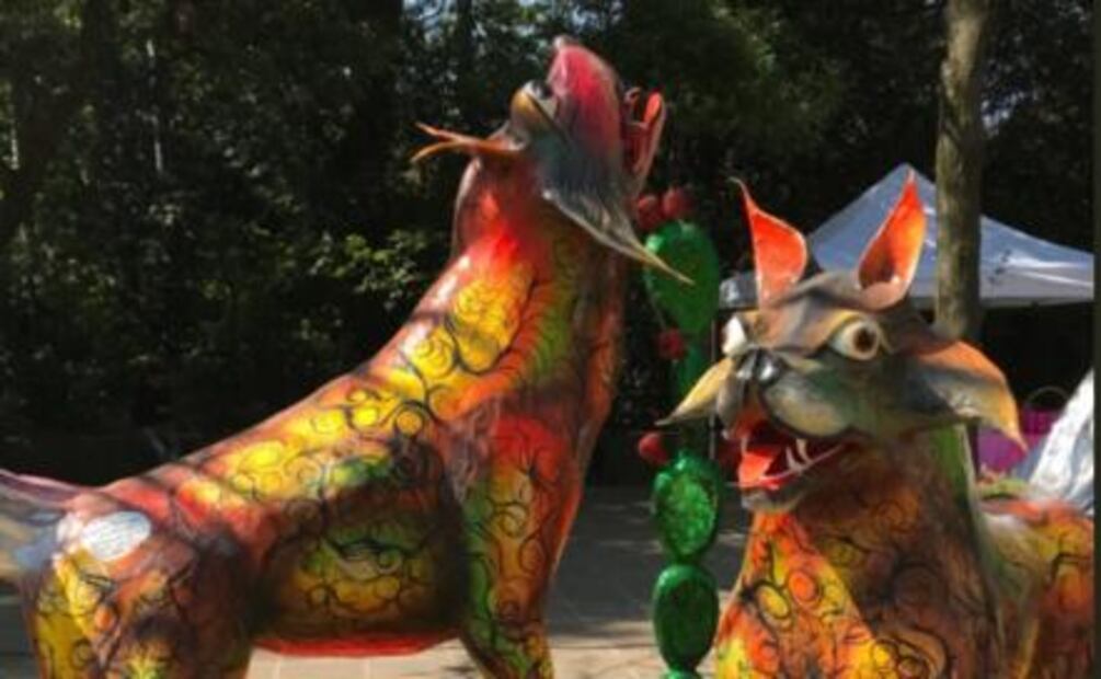 Alebrijes de especies en extinción toman la ciudad
