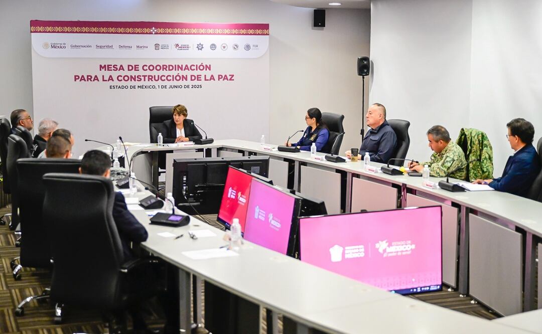Blindan elecciones judiciales en Edomex; 10 mil policías resguardan la jornada. Foto: Delfina Gómez