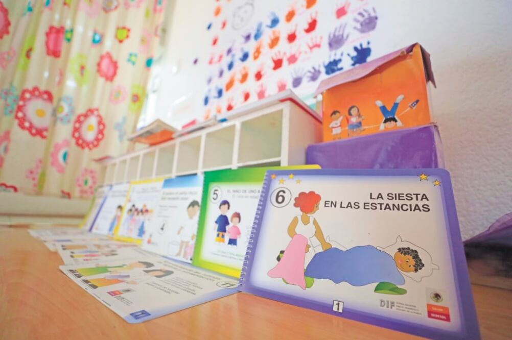 En México se atiende a 329 mil 752 menores de edad bajo el programa de estancias infantiles, en las 9 mil guarderías del país. Foto: ARCHIVO EL UNIVERSAL