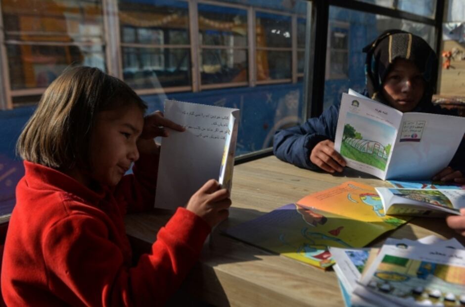 La biblioteca móvil vuelve a Kabul, luego de la llegada de los talibanes