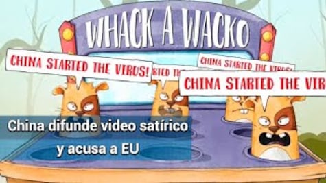 Medios de China acusan a EU de crear rumores sobre el Covid-19 con video