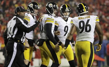 Boswell le da el triunfo a los Steelers