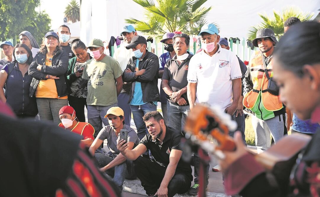 Los migrantes han manifestado estar conformes con la atención que han recibido en la Ciudad, dijo el secretario de Gobierno local. Fotos: Valente Rosas. EL UNIVERSAL