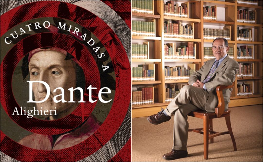 El lingüista Luis Fernando Lara, coordinador del libro "Cuatro miradas a Dante Alighieri".
Fotos: El Colegio Nacional, cortesía