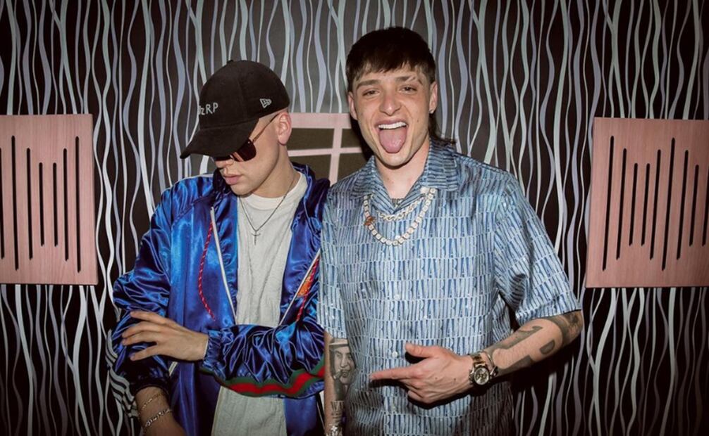 El productor y el mexicano estrenaron con gran éxito la "Music Session #55". Foto: Instagram