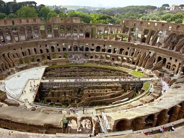 Coliseo romano revive la historia de la dinastía Severa