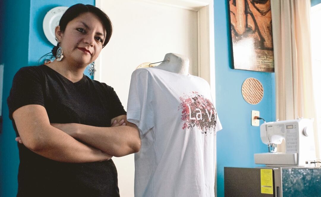 In order to wash it, one need only use 4 liters of water per kilo of PET fabric, unlike cotton fabrics which require around 32 liters of water per kilo - Photo: Irvin Olivares/EL UNIVERSAL