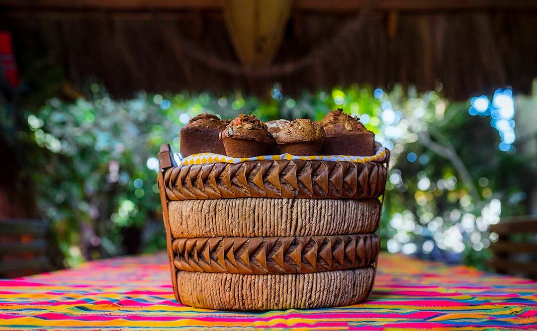 Así es el pan de plátano de Nayarit, un postre sumamente tradicional. Foto: cortesía
