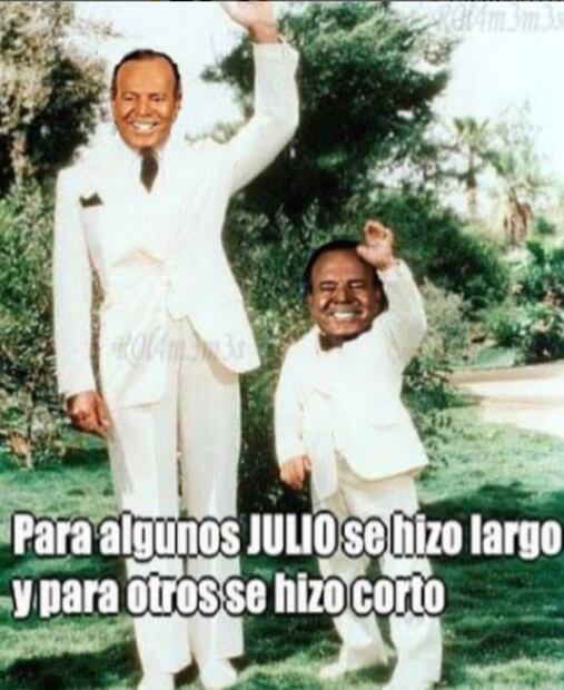 Usuarios en redes se despiden del mes de julio con los memes más divertidos para reír por un buen rato. Foto: Captura de pantalla