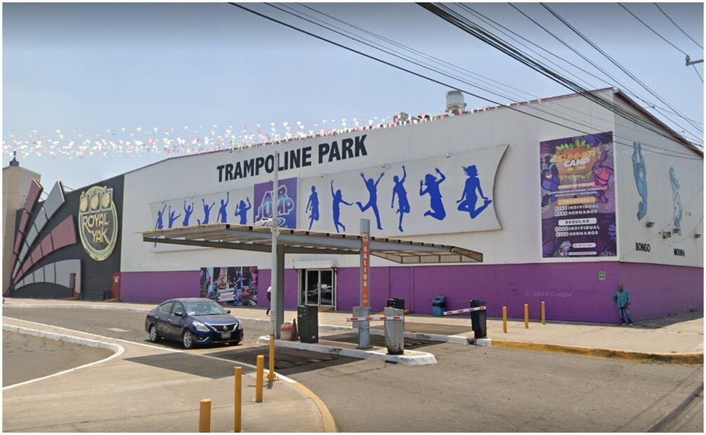 Air Jump Trampoline Park, es un parque temático de diversiones en el estado de Sinaloa (16/01/2025). Foto: Maps