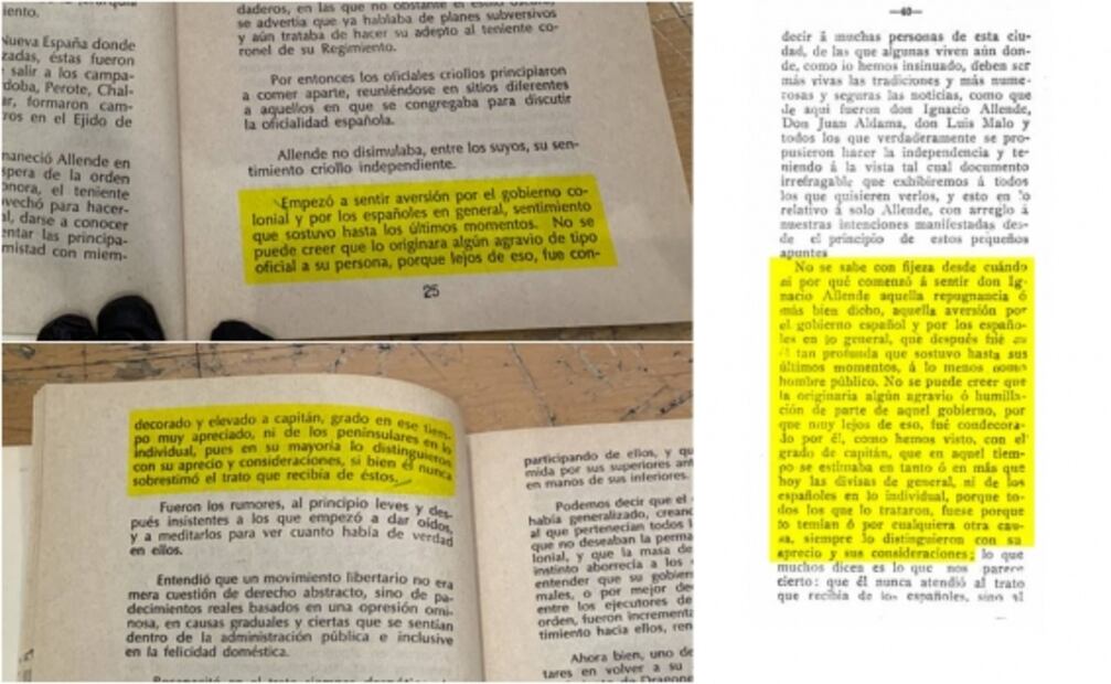 Otra más de Gertz Manero; copia textos en libro de Ignacio Allende sin dar crédito