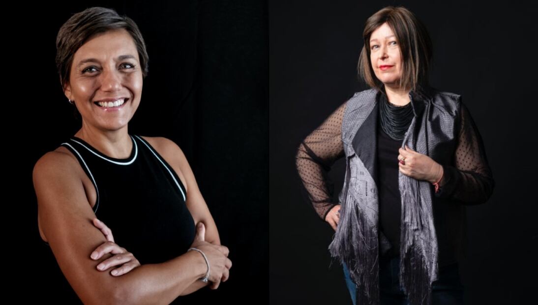 Sandra Hernández y Lou Peralta. Foto: Fujifilm México