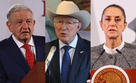 Ken Salazar se va de México entre "choques" con AMLO y Sheinbaum; aquí un recuento de los polémicos encuentros