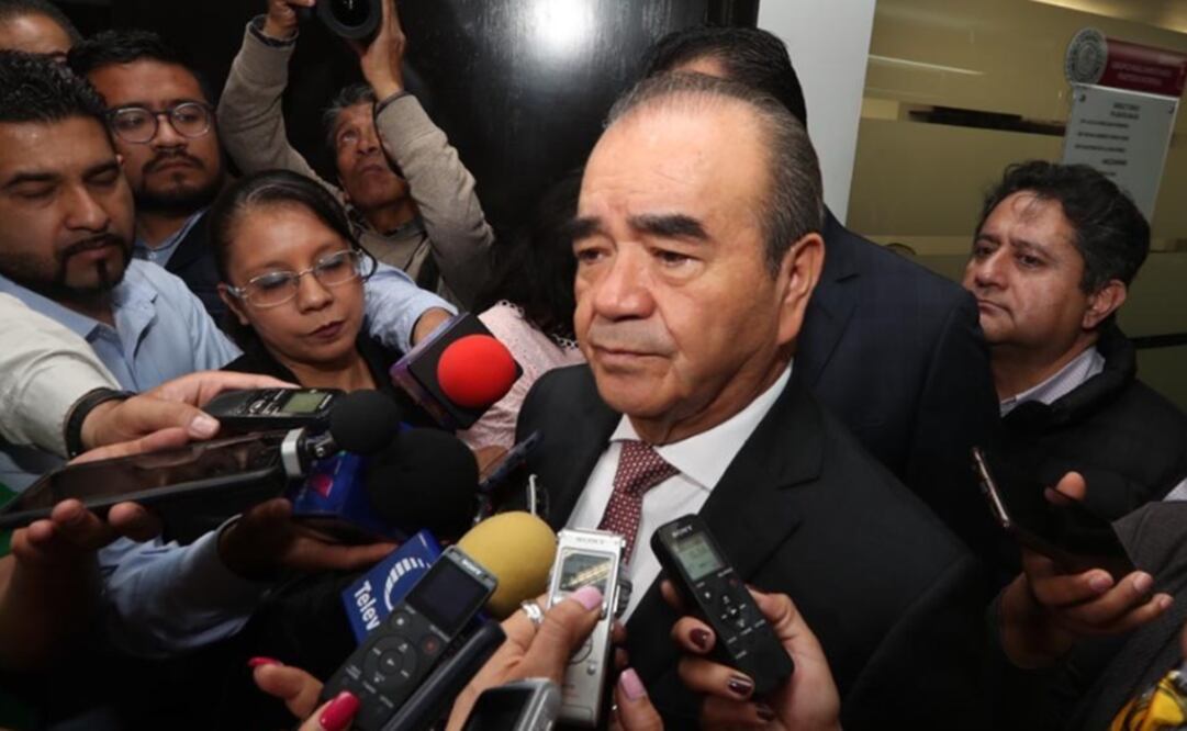Maurilio Hernández, presidente de la Junta de Coordinación Política del Congreso en el Estado de México. Fotografía: Jorge Alvarado/ EL UNIVERSAL