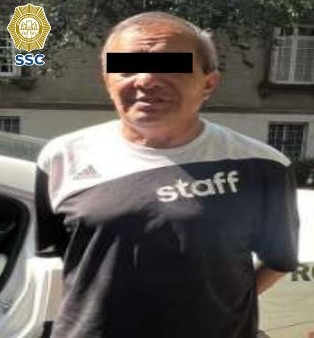 Elementos de la SSC de la CDMX detuvieron a un chofer de taxi por aplicación por, presuntamente, agredir a ciudadana guatemalteca. (Foto: SSC CDMX)