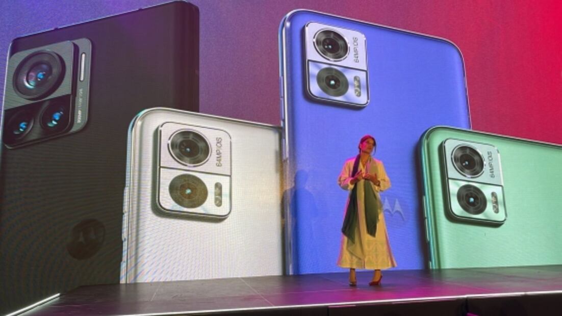 Motorola extiende serie Edge 30 con tres teléfonos 