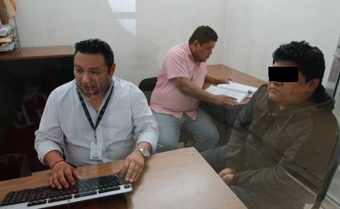 El estudiante manifestó que a raíz de los hechos ha sido blanco de amenazas de muerte a través de redes sociales y que sí tuvo temor por su vida. Foto: FGE