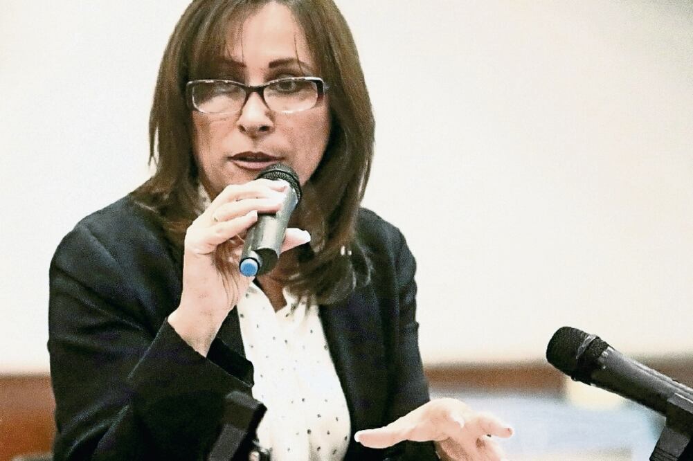 Reflexión. Rocío Nahle, diputada de Morena, asistirá a la reunión, en la que se analizarán las funciones de los agentes federales (ARCHIVO. EL UNIVERSAL)