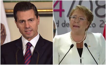 Conversa Peña Nieto con presidenta de Chile, Michelle Bachelet