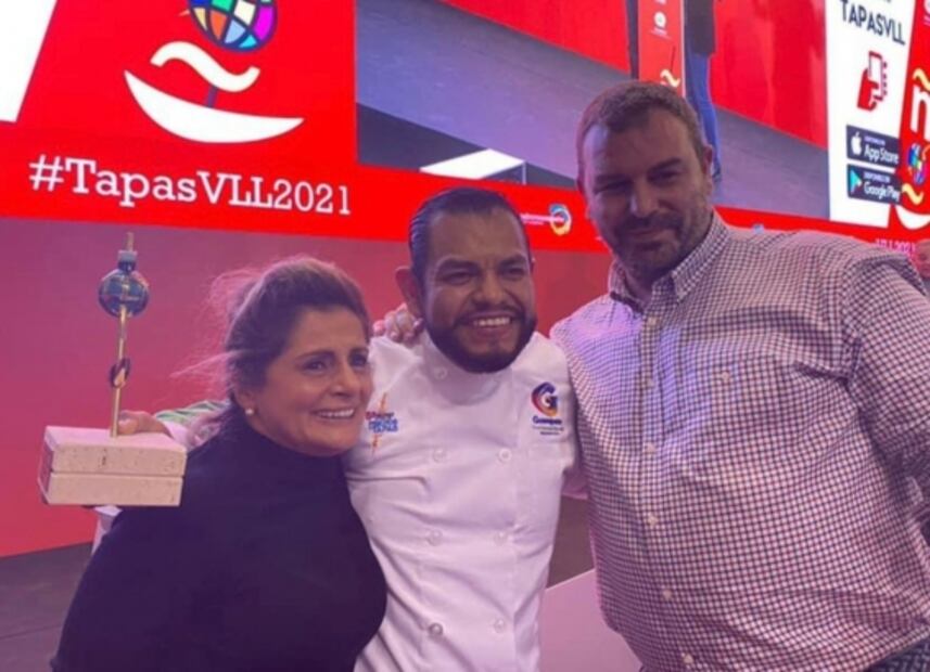 “Chile Ceremonial Relleno” la tapa ganadora del chef David Quevedo