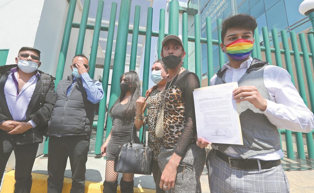 Personas trans aseguraron que no se les permitió cambiar su identidad de género. Foto: Jorge Alvarado. EL UNIVERSAL