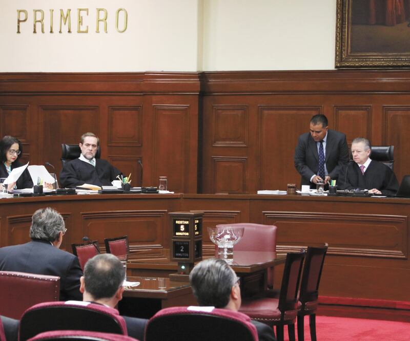 En todo el país han sido readscritos más de 90 jueces por incurrir en posibles conflictos de interés por tener familiares trabajando en el Poder Judicial de la Federación, detallan. ARCHIVO EL UNIVERSAL