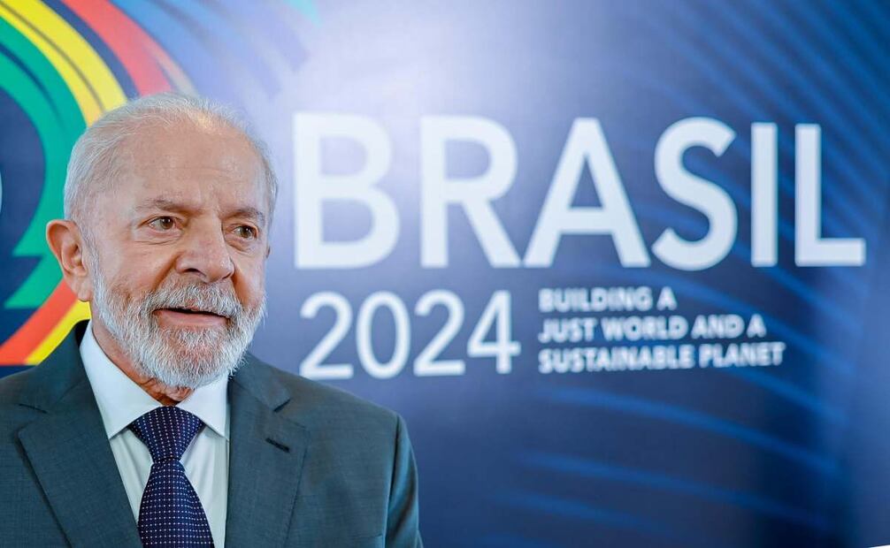 Lula Da Silva inaugura cumbre del G20. Foto. Twitter @LulaOficial