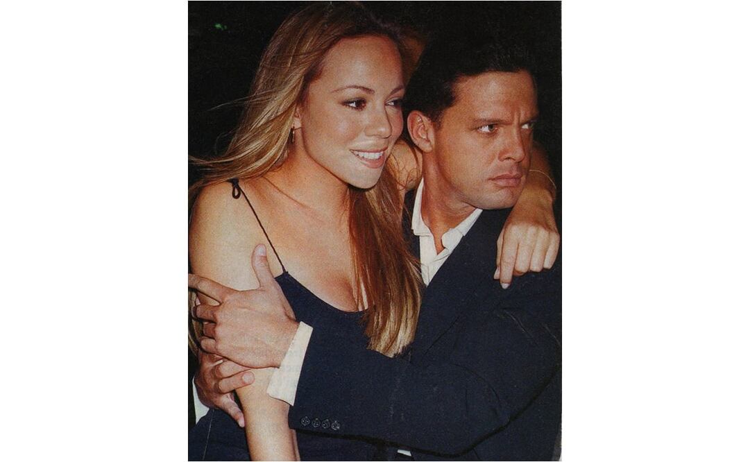 Mariah Carey y Luis Miguel. Foto: Archivo