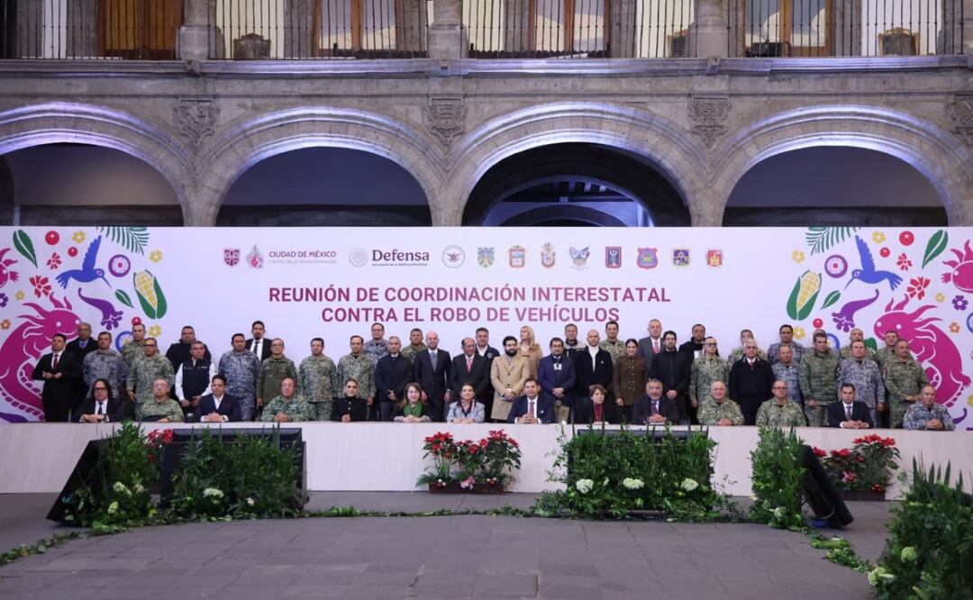 CDMX y siete estados refuerzan coordinación; van contra la extorsión con pacto metropolitano. Foto: Especial