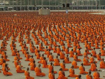 Templo budista quedó vacío luego de que se descubriera que sus monjes consumían metanfetaminas