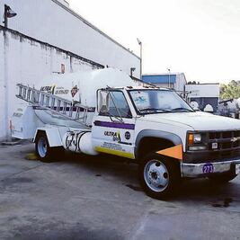 Comando roba pipa cargada de gas