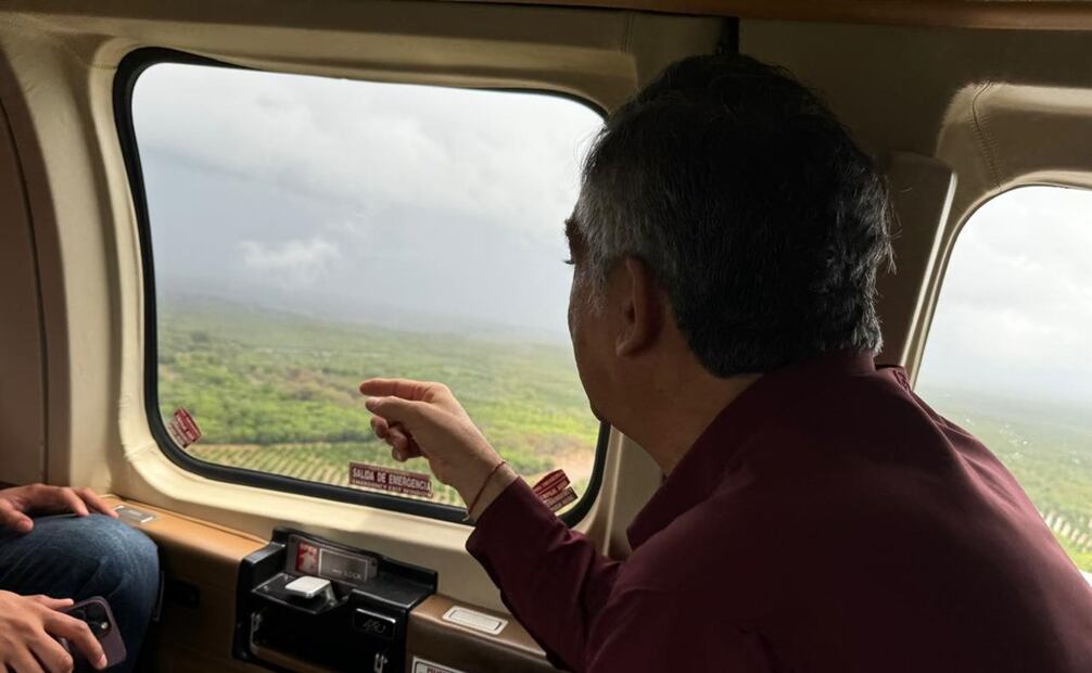 Supervisa Américo Villarreal los ríos con mayor cantidad de agua en Tamaulipas. Foto: especial
