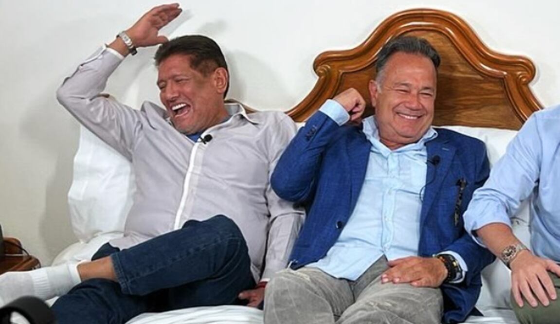 Nicandro Díaz y Juan Osorio; dos importantes productores de Televisa.
Foto: Instagram