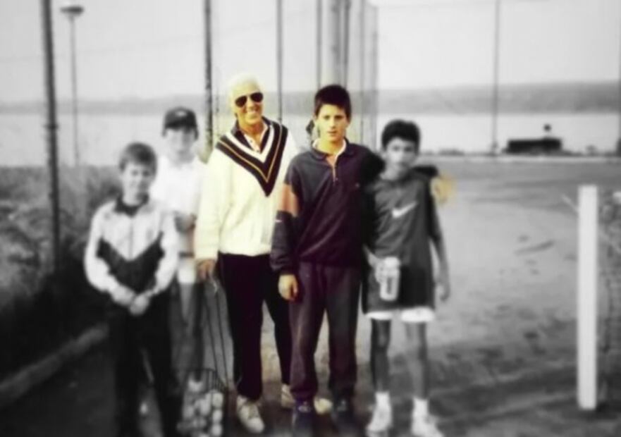 Djokovic, el niño entrenaba cuando bombardeaban su ciudad