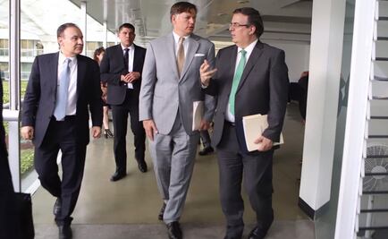 Embajador de EU en México se reúne con Marcelo Ebrard y Alfonso Durazo