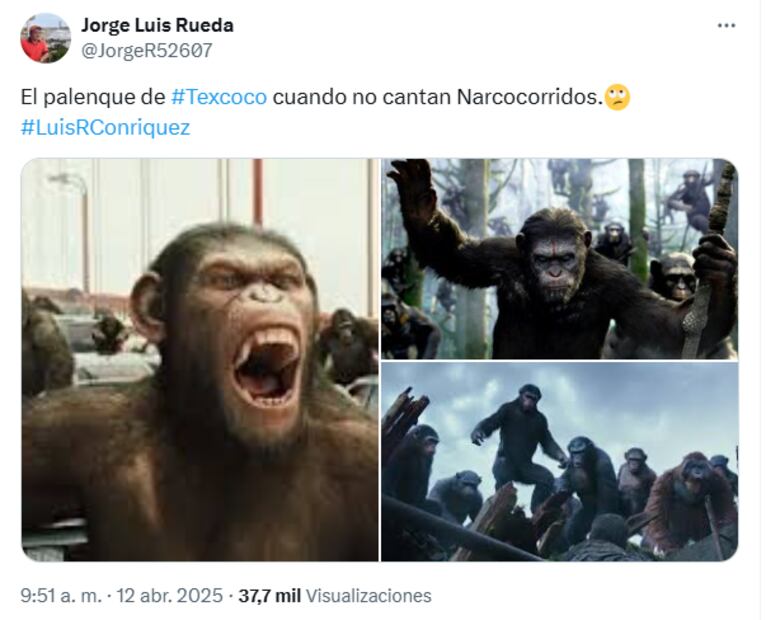 Los mejores memes de Luis R. Conriquez en la Feria del Caballo. Fotos: Redes Sociales