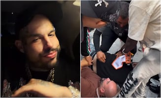 Emiliano Aguilar toma con humor que, durante pleito, quedara visible su calvicie temprana: "pelón como mi papá"