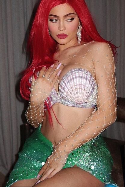 Halloween 2019: Kylie Jenner se disfraza de 'La sirenita'
