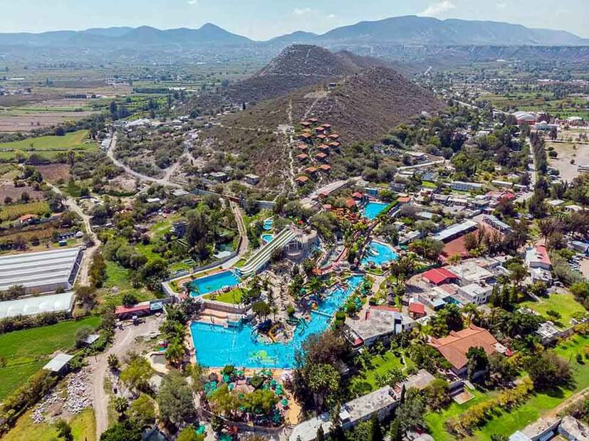 Uno de los atractivos turísticos de Ixmiquilpan son sus balnearios que son como un oasis entre la vegetación árida de la zona. Foto: Especial.
