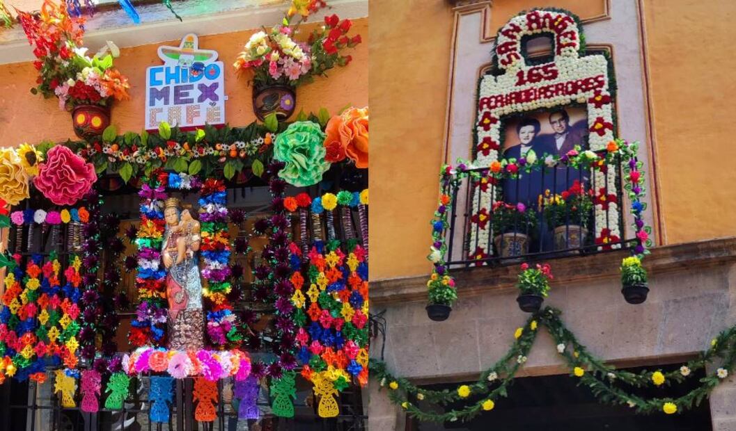 Los balcones de San Ángel se llenarán de color con los arreglos florales del tradicional concurso vecinal. Foto: Museo Casa del Risco