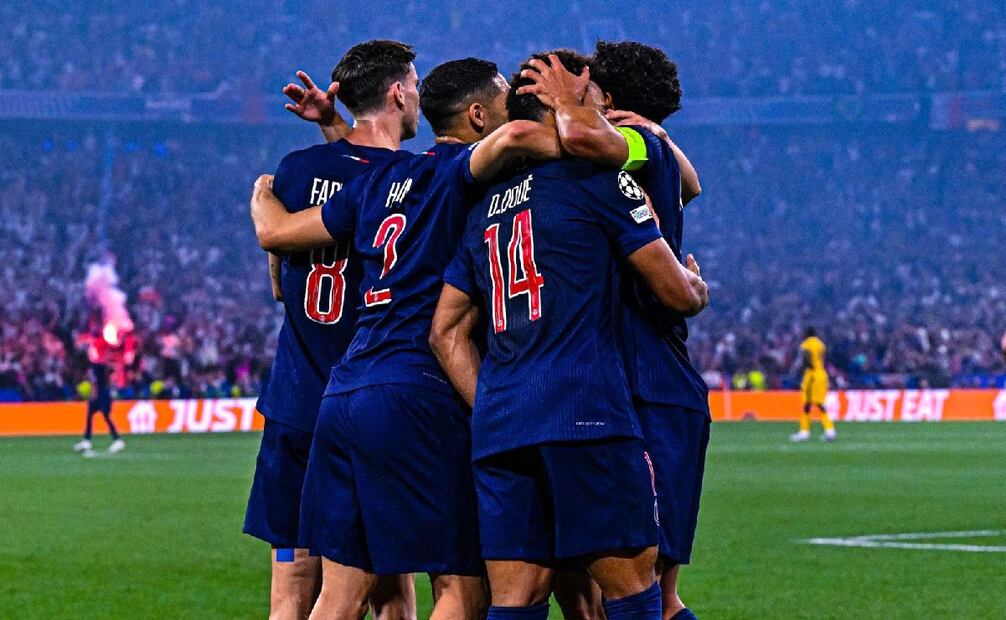 PSG se corona en la Champions League ante el Inter de Milán Foto: @PSGbrasil