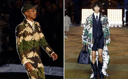 El comentado debut de Pharrell Williams en Louis Vuitton