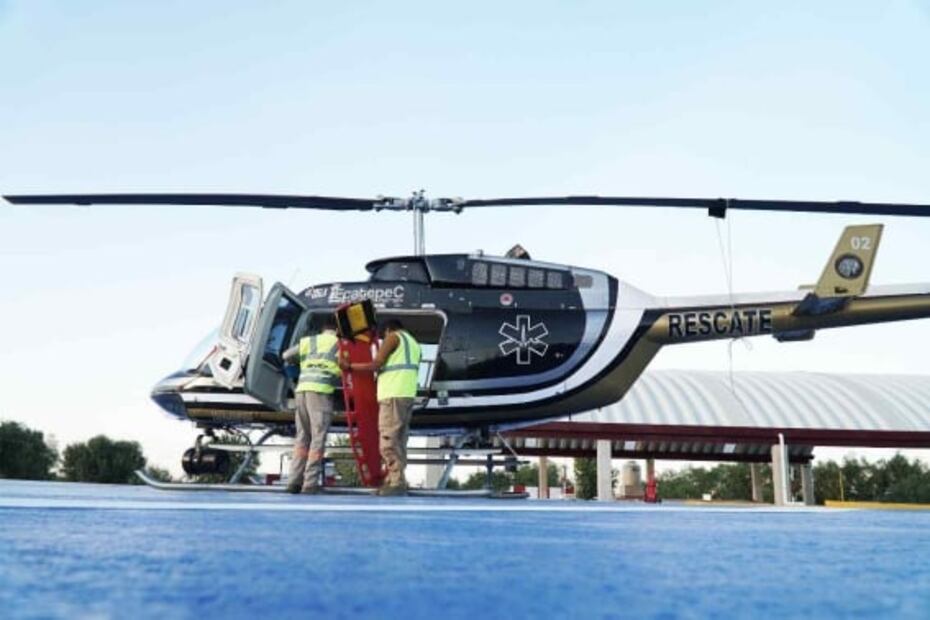 En hora y media trasladan en helicóptero a 3 lesionados en choques de Ecatepec