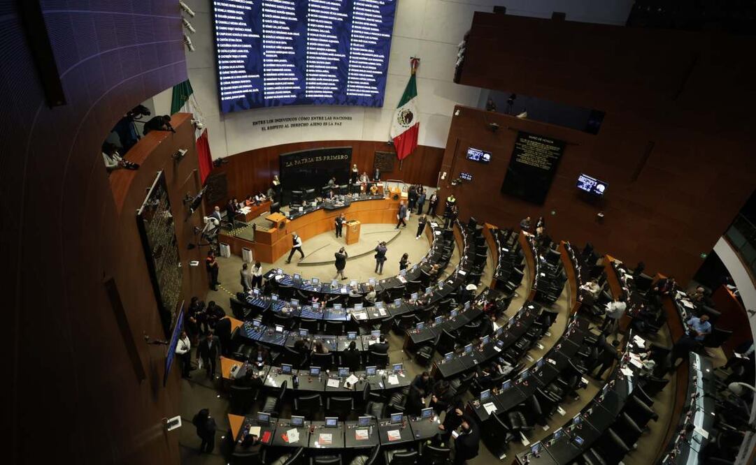 Senado de la República. Foto: Carlos Mejía/EL UNIVERSAL
