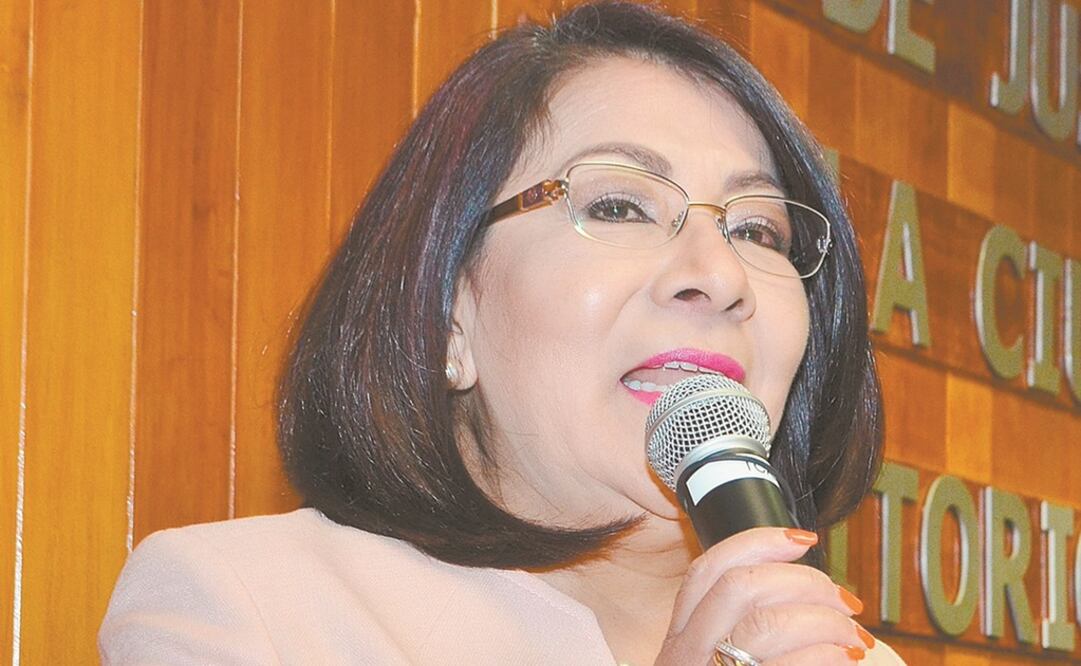 Compromiso. La magistrada Estela Fuentes dijo que se ejercerán los recursos públicos, asignados al tribunal, con transparencia. Foto: ESPECIAL