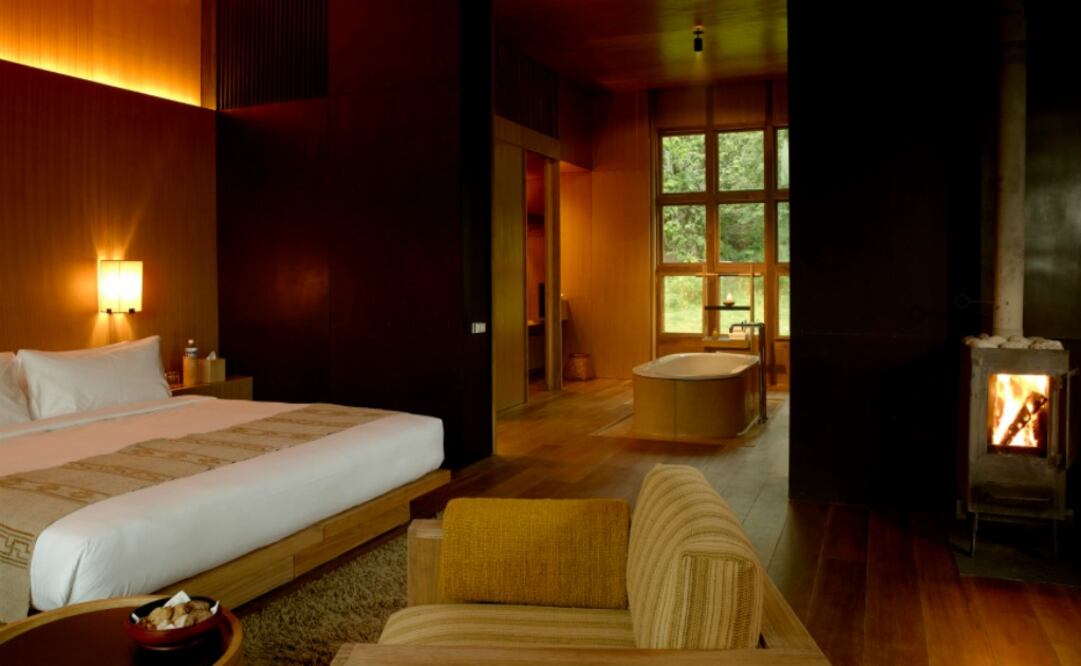 Tan solo ocho suites integran el Amankora Punakha Lodge. (Foto: Cortesía ÁMAN)