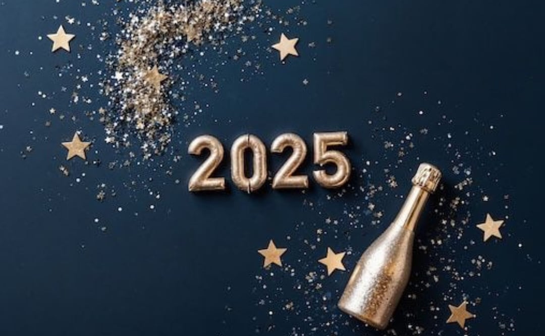 Cómo funciona la IA para organizar tu Año Nuevo. Fuente: Freepik.