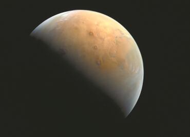 Una nueva imagen de Marte, bajo la sonda de Emiratos Árabes Unidos